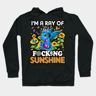 I'm A Ray Of Focking Sunshine Dragon Lovers Hoodie